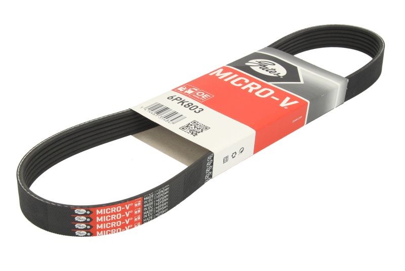 GATES V-ribbed belt FORD,FIAT,PEUGEOT 6PK803 5750FT,5750J0,5750TZ Serpentine belt,Auxiliary belt,Poly V-belt,Ribbed belt,Multi V-belt,Poly belt 5750VL - Image 38