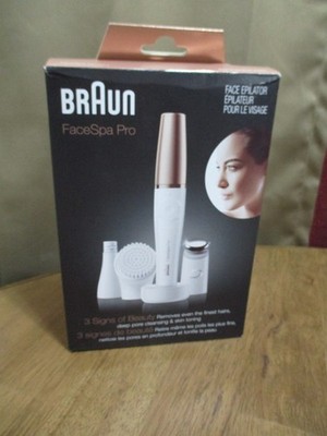 Braun Face Epilator FaceSpa Pro 911 Facial Hair Removal for Women