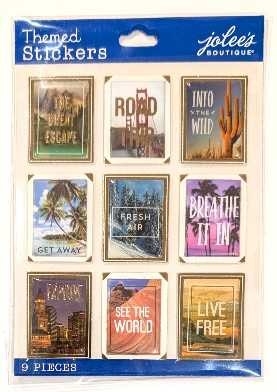 Jolee's Boutique (TRAVEL POSTER GET AWAY) Dimensional Scrapbooking ...