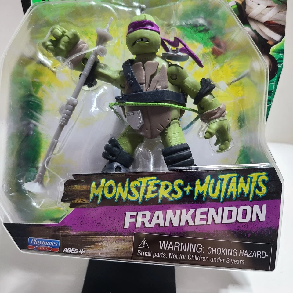 Teenage Mutant Ninja Turtles • Serie Monstruos+Mutantes de PlayMates Toys. Foto 3 de 4