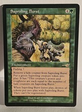 💥💥 Saproling Burst 💥💥 MTG Nemesis Regular MT/NM 🌟RARE🌟 Magic The Gathering
