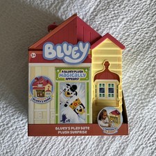 Image of BLUEY'S PLAY DATE PLUSH SURPRISE PLAYSET Bluey/Zebra Assortment *BRAND NEW*