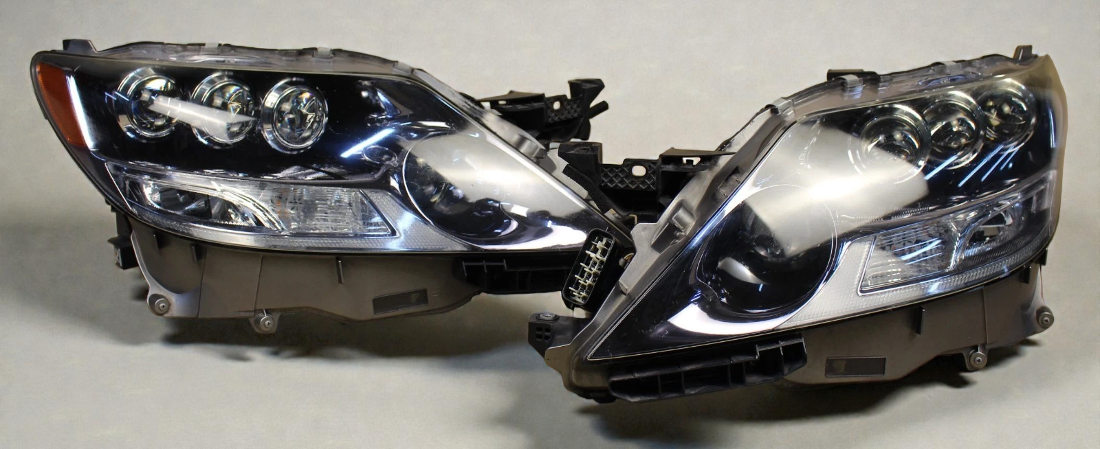 Lexus LS460 2010-2012 LS460L LS600H Triple Beam Head Lights pair OEM JDM
