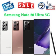 NEW SAMSUNG GALAXY NOTE 20 ULTRA 5G N986U 128GB GSM CDMA UNLOCKED SMARTPHONE