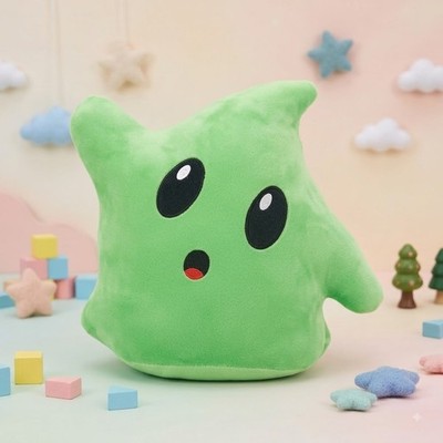 Super Mario Galaxy Green Luma Plush 9'' 22cm Soft Stuffed Animal Toy New