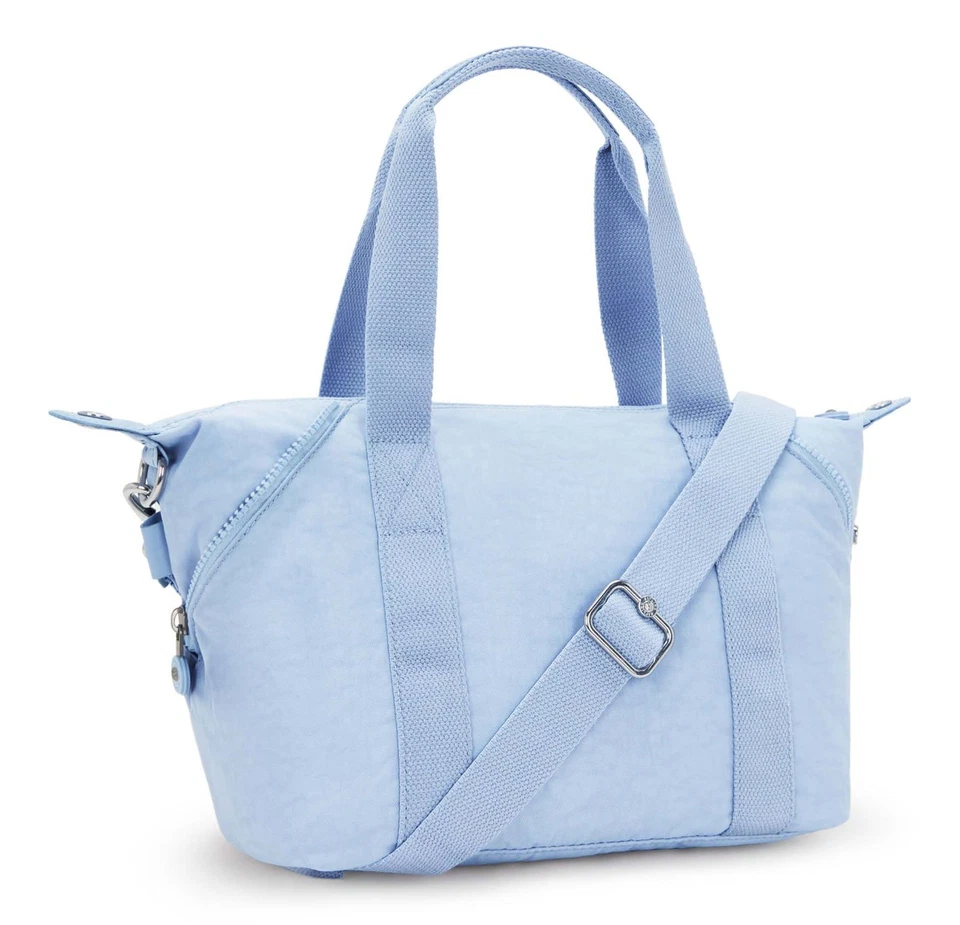 kipling Basic Eyes Wide Open Art Mini Handbag Handtasche Tasche Cloudy Sky Blue - Bild 4 von 4