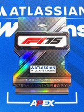 WILLIAMS RACING 2025 Topps Chrome F1 75th Anniversary #Logo-26 Refractor SSP