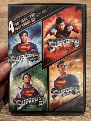 4 Film Favorite - Superman (DVD, 2008, 2-Disc Set, Canadian French)
