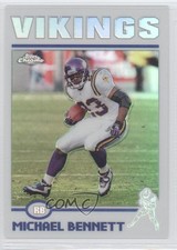 2004 Topps Chrome Refractor Michael Bennett #98 a1b