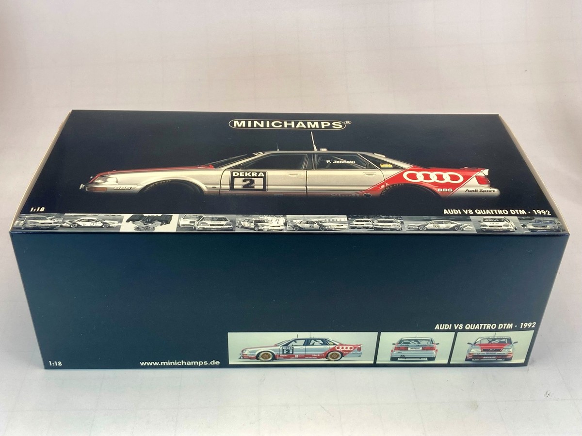 1:18 Minichamps Audi V8 Quattro DTM 1992 #2 Team AZR Frank