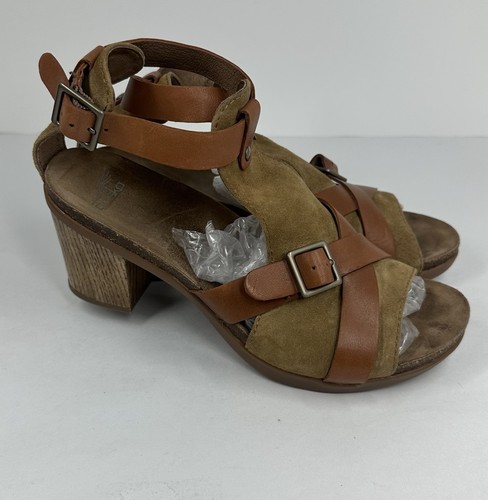 DANSKO Women’s DOMINIQUE Brown Leather Bohemian Sandals US 9-9.5 EU 40 - Picture 3 of 9