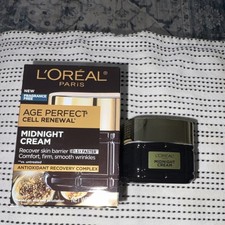 L'Or al Paris Age Perfect Cell Renewal Midnight Cream Face Fragrance-Free 1.7 oz