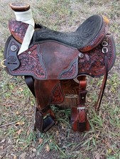 16" Spur Saddlery Wade Ranch Roping Saddle Made in Texas 
