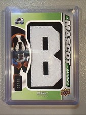 2022-23 SP Game Used - Mascot Marks Bernie Colorado Avalanche 22/35 #MM-COL “B”