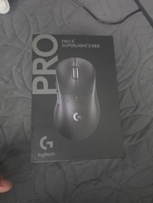 Logitech Pro X Superlight 2 DEX Lightspeed Gaming Mouse - Black - 910-007328