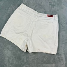 Halston Women's White and Cream Shorts