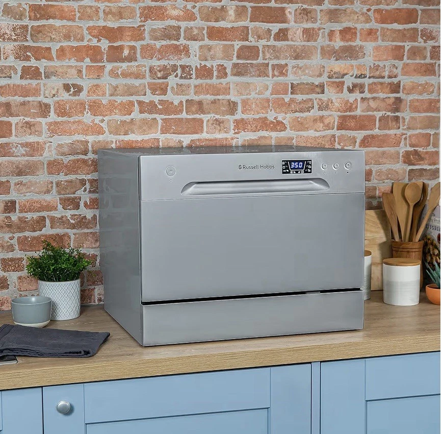 Russell Hobbs RHTTDW6SCompact Table Top Dishwasher - Silver - Image 4 of 4
