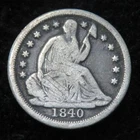 1840-O Seated Liberty Half Dime * No Drapery * 5839