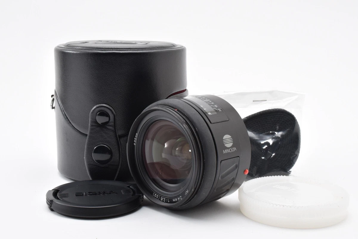 25+ Minolta f/2.8 Camera Lenses 24mm Focal for sale | Updated Oct 2026