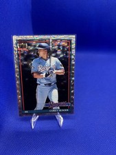 Topps 2026 Series 1 1991 Baseball Corey Seager Rangers Crackle Foilboard #T91-65