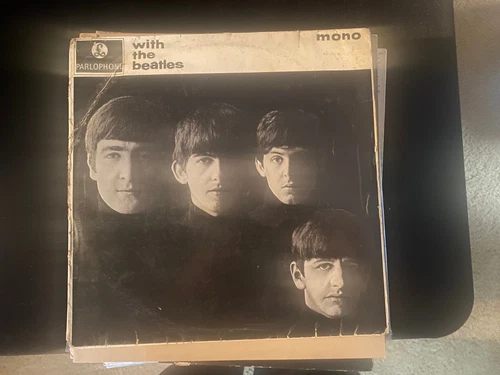 "WITH THE BEATLES" - MONO - PARLAPHONE LP - PMC1206 -VG+/VG  CONDITION