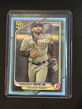 🔥Fernando Tatis Jr. 2024 Bowman Baseball Sky Blue #35 468/499 San Diego Padres