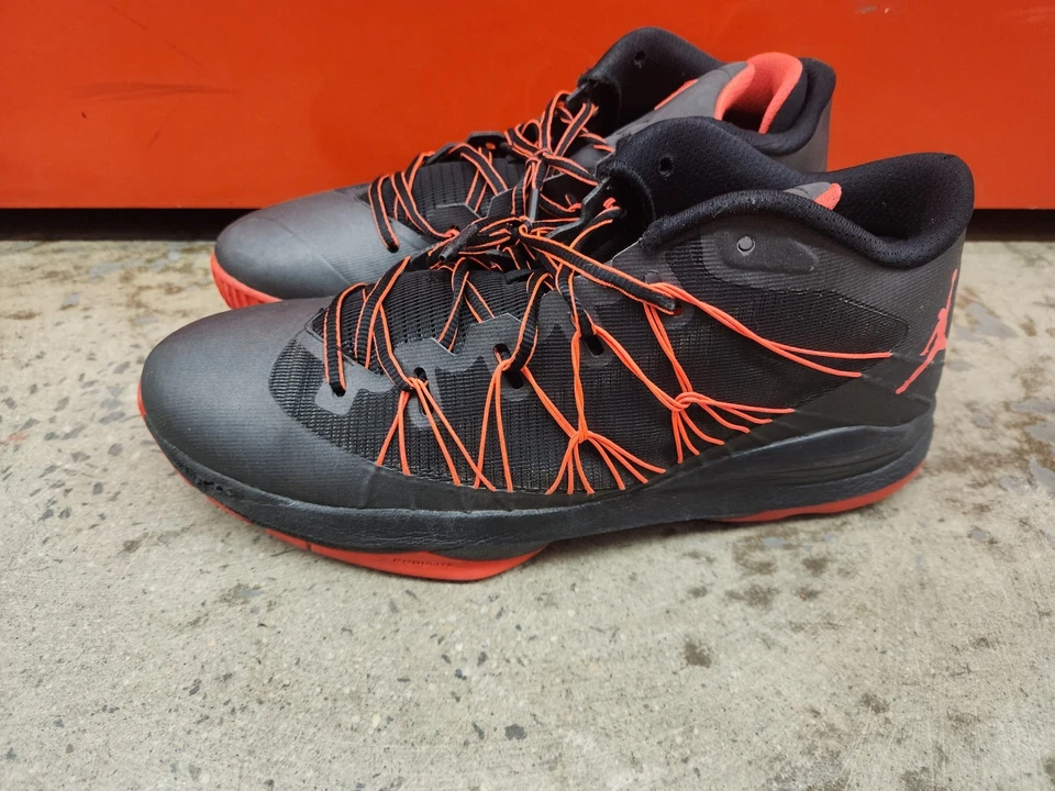 Talla 10 - Jordan CP3.VII Negro Infrarrojo - 644805-024 Foto 4 de 4