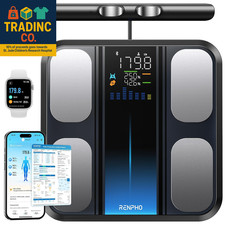 Smart Scale for Body Weight, FSA HSA Eligible, 8-Electrode Digital Bathroom Scal