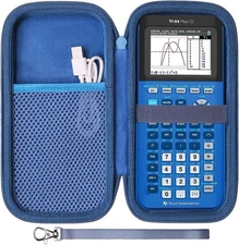 Elegant Blue Case for Texas Instruments Graphing Calculators - Perfect Fit