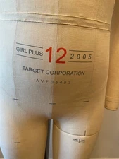 Alvaform by Alvanon Full Body Girls Plus Target Dress Form - Size Plus 12