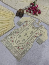 Gown Pakistani Salwar Kameez Ready To Wear Suits Indian Wedding Party Bollywood