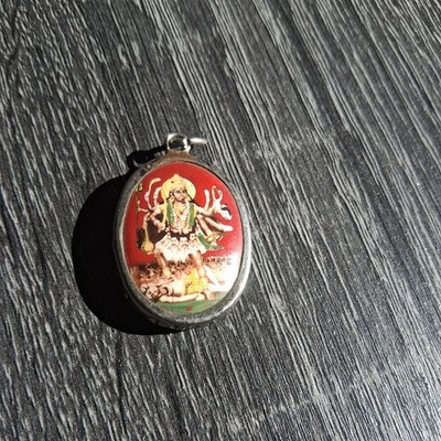 MAHAKALI KALI KALIKA DURGA UMA DEVI GODDESS SHAKTI HINDU BLESS OM  PENDANT