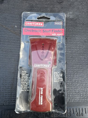 #ad #ad Sears Craftsman Nos Electronic Stud Finder With Sound Rare 49024 $25.00