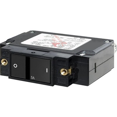 Blue Sea Systems 7540 C-Series Flat Rocker Circuit Breaker, Single Pole, 5A