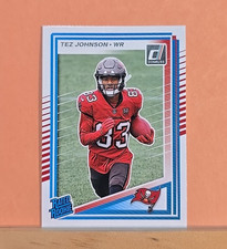 2025 Donruss Tez Johnson Rated Rookie Tampa Bay Buccaneers