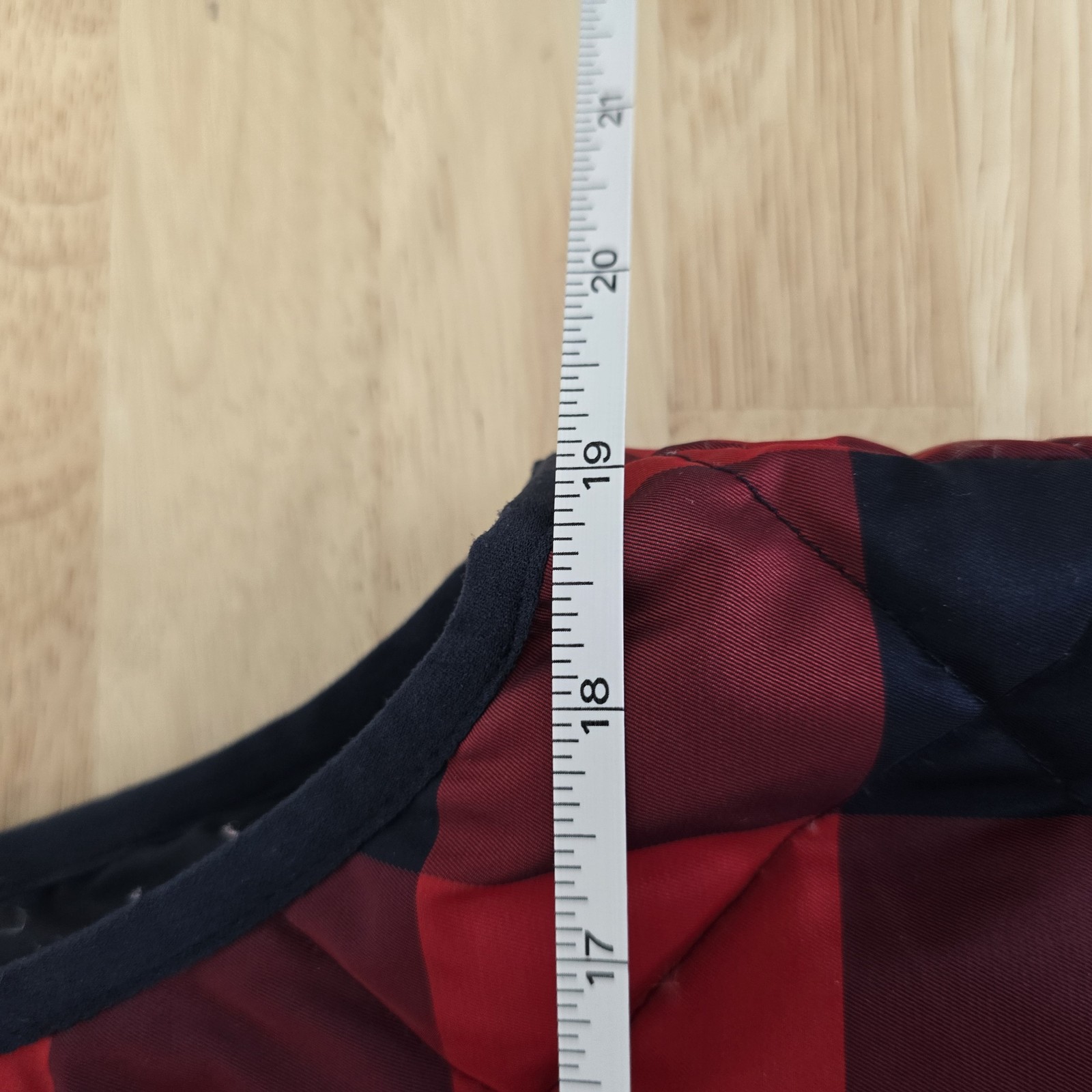 J Crew Vest Womens Small Quilted Puffer Buffalo Plaid Sleeveless Outdoor