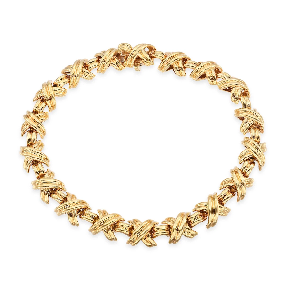 Tiffany & Co. without Stone Yellow Gold 18k Fine Bracelets for