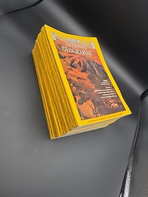 National Geographic Magazine 1977 Full Year Complete Lot of 12 Issues
