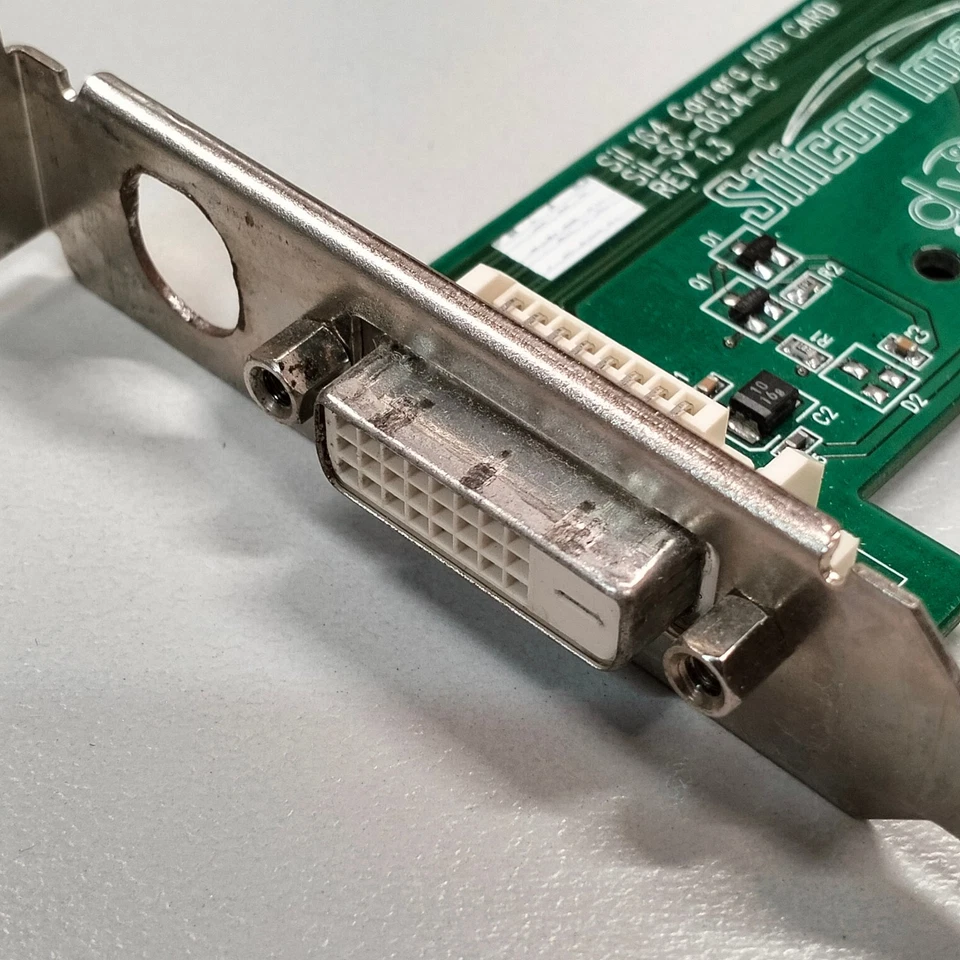 Silicon Image DVI-D Graphics AGP Low-Profile Card Carrera Sil 164 Dell 08M206 - Image 4 of 4