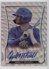 2020 Leaf Metal Draft Portrait Silver Wave Garrett Mitchell #BAP-GM1 Auto 1oq8