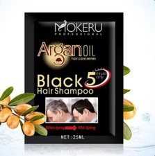 Mokeru Black Hair Shampoo Instant 5-Min Hair Color Dye (4 DIFFERENT PACK STYLES)