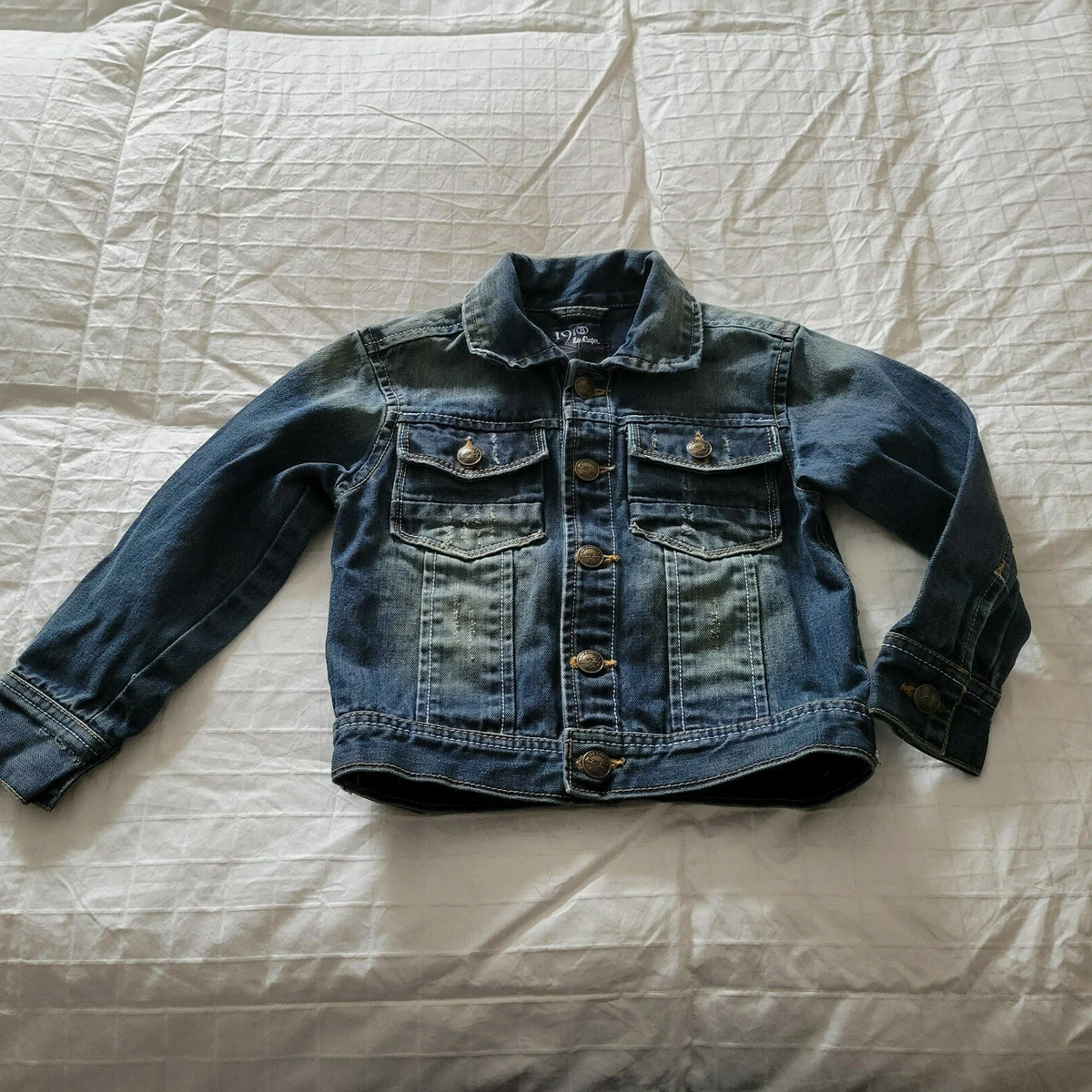 VINTAGE RETRO LEE Cooper Stonewash Grunge Colorado Denim Jacket 90'S Urban  M/L £24.99 - PicClick UK