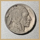 1918-P Buffalo Nickel. Full Horn Details. Full Date. Holo-restored Coin