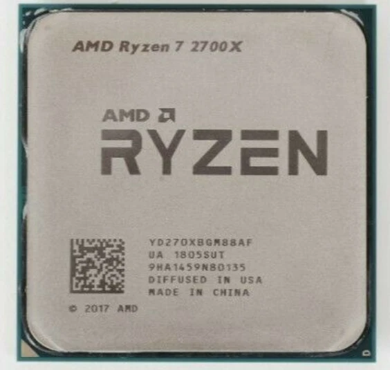 AMD Ryzen series R5-2600X, R7-2700X, r3-3300x, R5-3500X, R5-3600X slot AM4 CPU- - Image 4 of 4