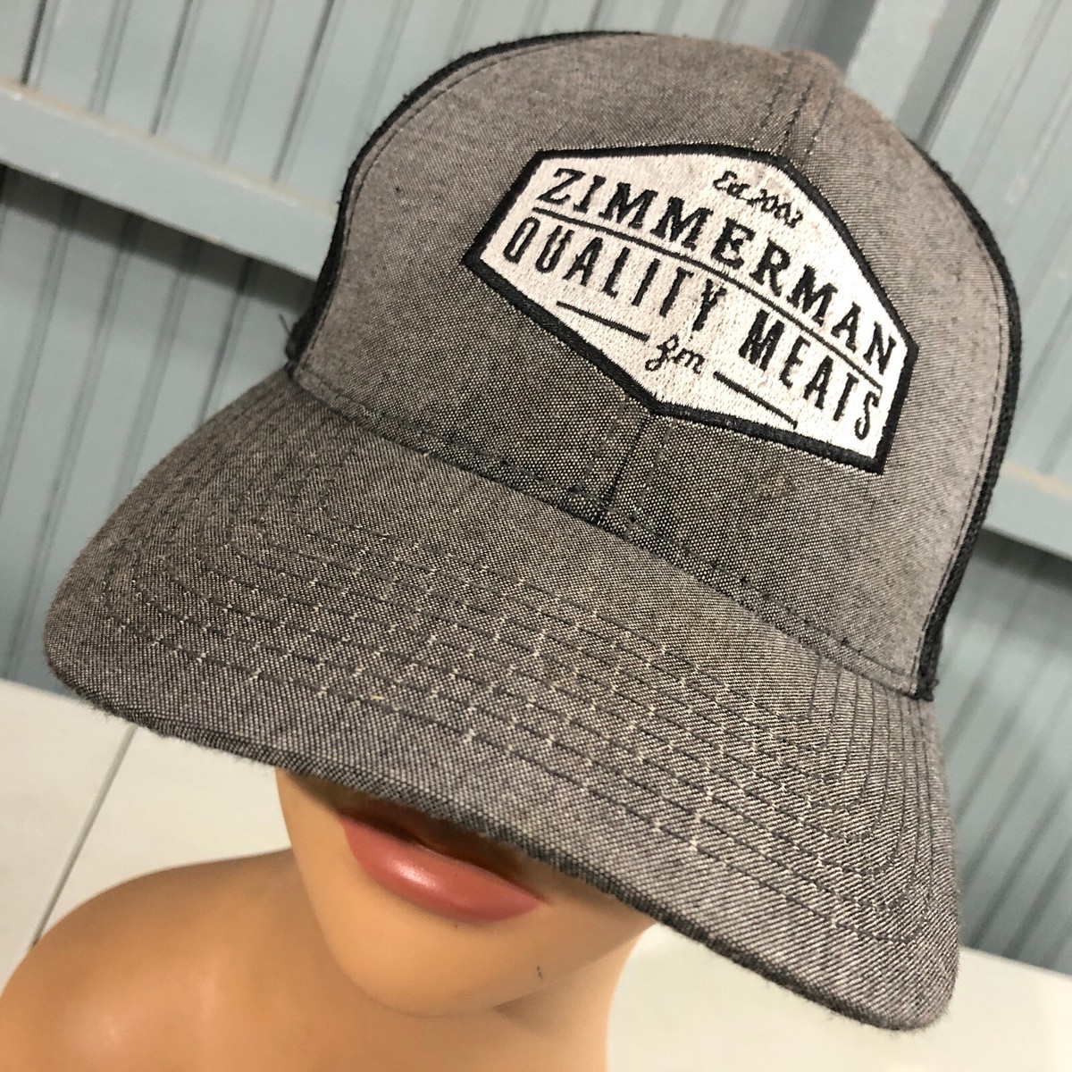 Zimmerman Quality Meat Processing Missouri Adjustable Baseball Cap Hat