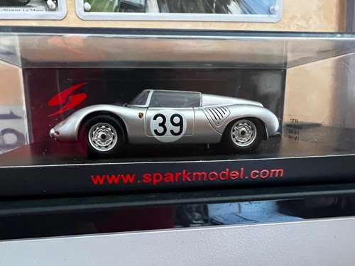 PORSCHE 718 RS 60 24H LE MANS 1960 1/43 MNICHAMPS 430606536 LIMITED EDITION