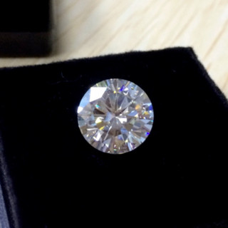 Diamante natural CERTIFICADO 8 10 quilates grado D redondo suelto VVS1/14 mm