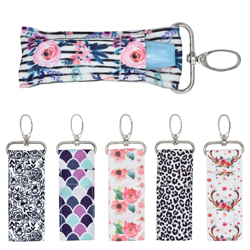 Lip store balm keyring