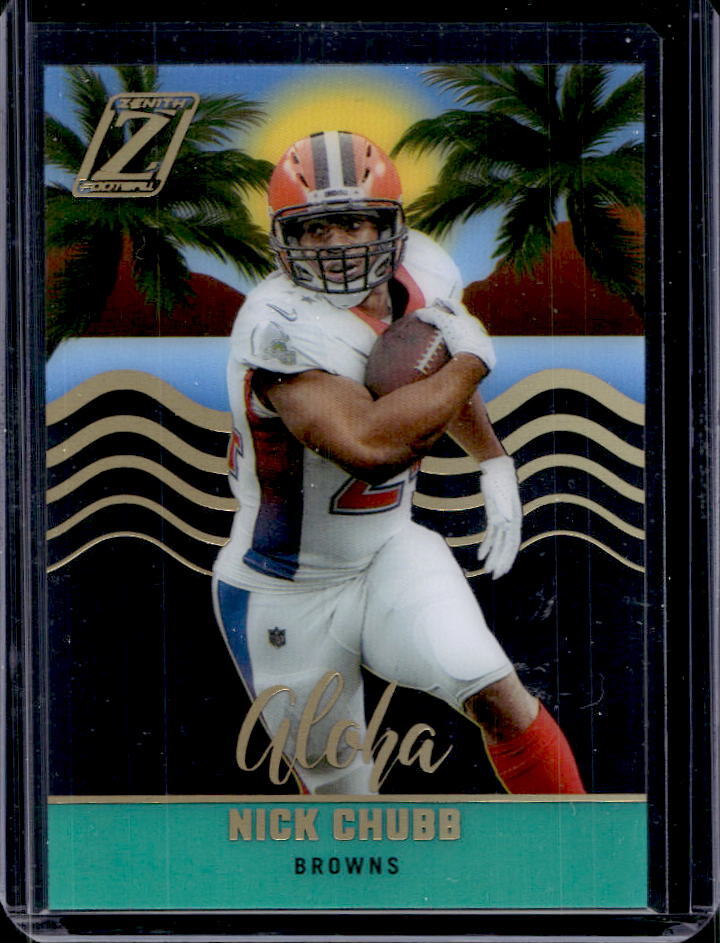 2022 Panini Zenith Nick Chubb Aloha #AL-19 Browns
