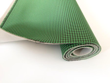 New Porsche Pepita Seating Fabric Car Upholstery Blackgreen Hounds Tooth